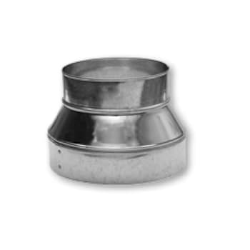 Image for Gray Metal 5x3 Smoke Pipe Red N/C from HD Supply