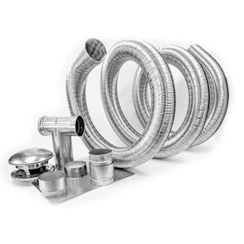 Image for Hart & Cooley 4 In X 35 Ft Alk Flex Chimney Liner Kit from HD Supply