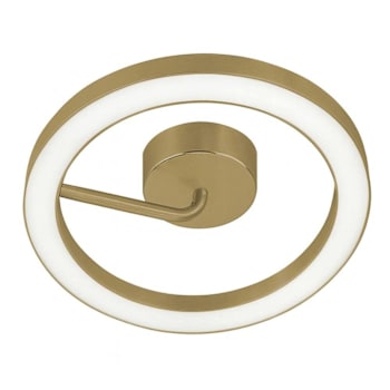 Image for Afx One 18" LED Flush Mount Light Antique Brass 120-277v 27/30/35/40/50k from HD Supply