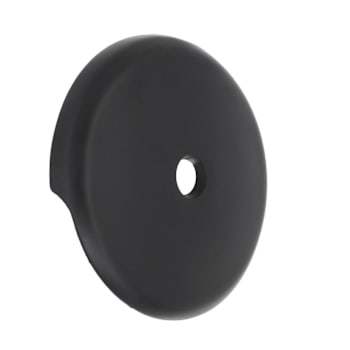 Danco Single Hole Bathtub Drain Overflow Plate In Matte Black