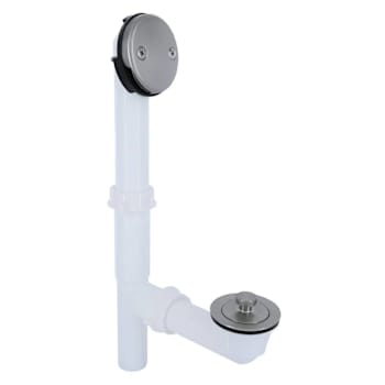 Danco Twist And Turn Tub Drain Kit With Brushed Nickel Trim