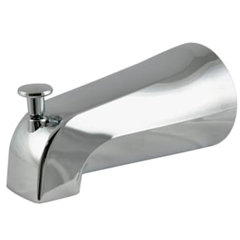 Danco 1/2 In. Slip Connection Adjustable Tub Spout With Diverter In Chrome