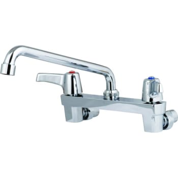 Image for DELTA® 1.5 GPM Kitchen Sink Faucet w/ Hooded Levers (Chrome) from HD Supply