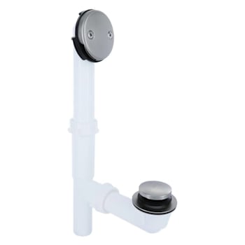 Danco Touch-Toe Tub Drain Kit With Brushed Nickel Trim