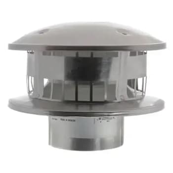 Image for Hart & Cooley 4 In Type B Gas Vent Rain High-Wind Cap from HD Supply