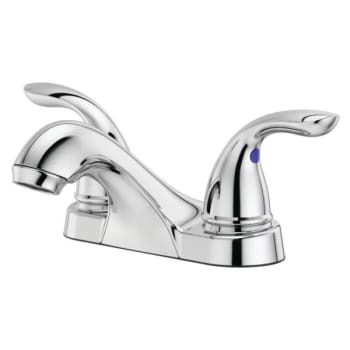Pfister® Pfirst™ 2-Handle, Lavatory Faucet W/Push Drain, 1.2 GPM In Chrome