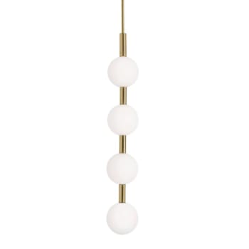 Image for Afx Baroque 42" LED Pendant Light Antique Brass 120-277v 27/30/35/40/50k from HD Supply