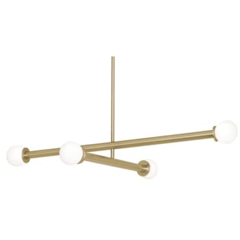 Image for Afx Lane 36" LED Pendant Light Antique Brass 120-277v 27/30/35/40/50k from HD Supply