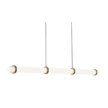 Image for Afx Miami 48" LED Linear Pendant Light Antique Brass 120-277v 27/30/35/40/50k from HD Supply