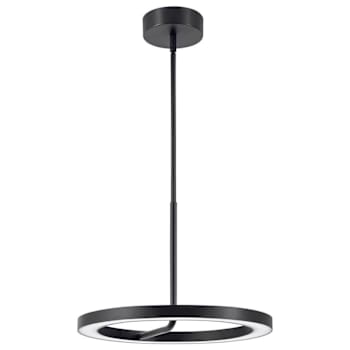 Image for Afx One 18" LED Pendant Black 120-277v 27/30/35/40/50k from HD Supply