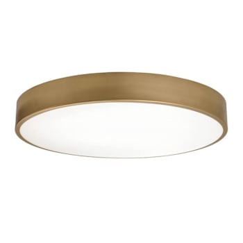 Image for Afx Bailey 14" LED Flush Mount Light Antique Brass 120-277v 27/30/35/40/50k from HD Supply