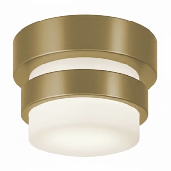 Image for Afx Miami 5" LED Flush Mount Light Antique Brass 120-277v 27/30/35/40/50k from HD Supply