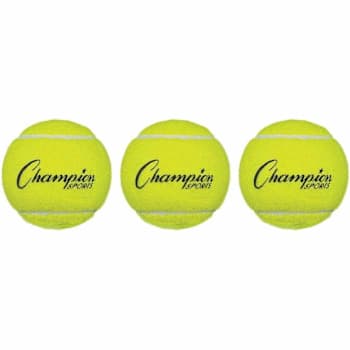 Champion Sports Tennis Balls Pack Of 3