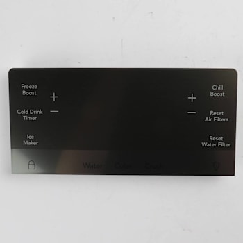 Image for Frigidaire Replacement Black Stainless Control Panel  Part # 5304530930 from HD Supply