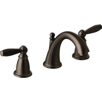 Moen Brantford Widespread Two-Handle High Arc Bathroom Faucet Oil-Rubbed Bronze
