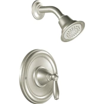 Moen Brantford Posi-Temp Lever Handle Tub Shower Faucet Brushed Nickel