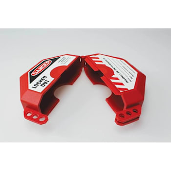 Accuform Gate Valve Handle Lockout 10-13" Diameter