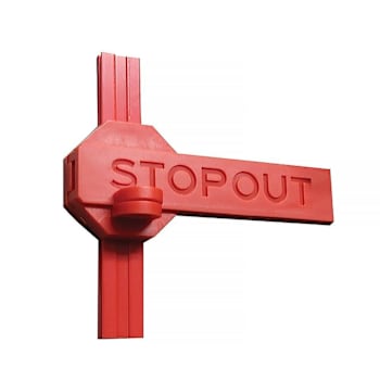 Accuform Slide 'N Lock Circuit Breaker Handle Lockout