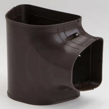Image for Rectorseal Fortress Lineset 4.5" Tee Brown 122 from HD Supply