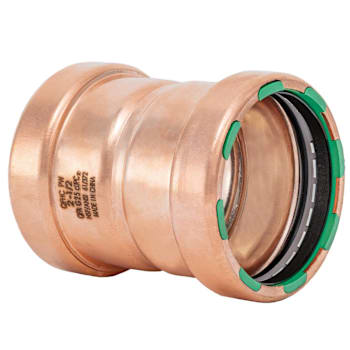 Quickfitting Surepress™ 2-1/2" Press X 2-1/2" Press Copper Coupling With Stop