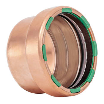 Quickfitting Surepress™ 2-1/2" Press Copper Cap Fitting