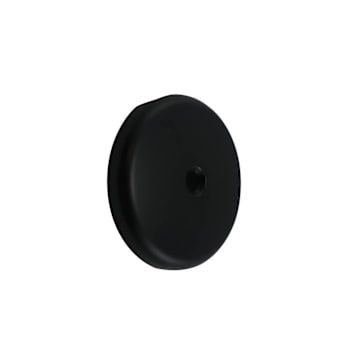 Danco LSP Retrofit Single Hole Bathtub Drain Overflow Plate In Matte Black