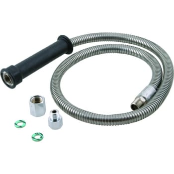 Image for Chicago Faucets® Hose And Handle Assembly, Stainless Steel from HD Supply