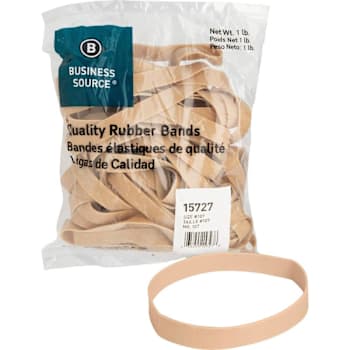 Business Source Quality Rubber Bands Size #107 Package Of 40