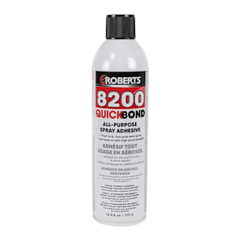 Roberts 8200 Quickbond All-Purpose Spray Adhesive