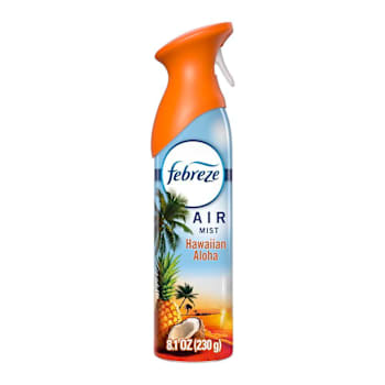 Febreze Air Mist 8.1 Oz Hawaiian Aloha Scent Air Freshener Spray Case Of 6