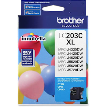 Image for Brother Lc203 High-Yield Ink Cartridges - Cyan from HD Supply