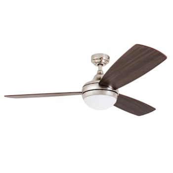 Image for Prominence Home 52" Calico Brushed Nickel Ceiling Fan from HD Supply