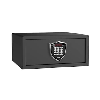 Shield Security Front Load Safe, 15" Laptop Compatible, Black Finish