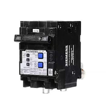 Image for Siemens Type Qaf 20 Amp Double-Pole Combination Afci Circuit Breaker from HD Supply