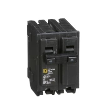 Image for Square D Homeline 45 Amp 2-Pole Circuit Breaker from HD Supply