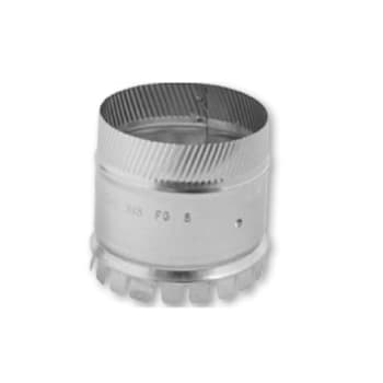 Image for Gray Metal Start Collar With Damper 7" from HD Supply