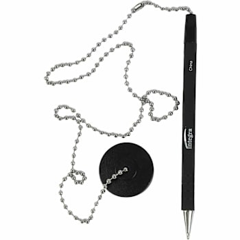 Image for Integra Antimicrobial Rubber Barrel Counter Pen With 24" Ball Chain from HD Supply