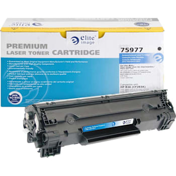 Elite Image Remanufactured Laser Toner Cartridge 83a Black