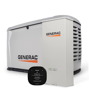 Generac 28,000 Watt Air-Cooled Whole House Home Standby Generator & 200-Amp Transfer Switch