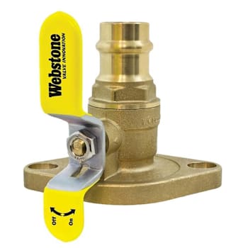 Image for Webstone Press Iso Valve 1-1/4" from HD Supply