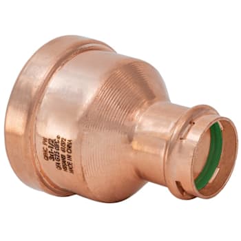 Quickfitting Surepress® 3" Press X 1-1/2" Press Copper Reducing Coupling