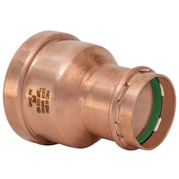 Quickfitting Surepress® 3" Press X 2" Press Copper Reducing Coupling