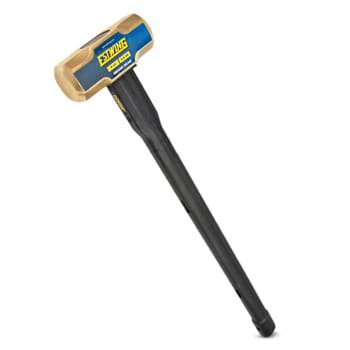 Estwing 8 Lb. Brass Sledge Hammer, 30" Indestructible Handle