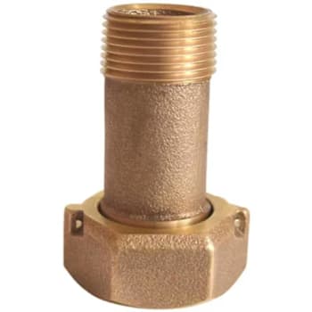 Image for Legend 1/2 In. T-4215nl No Lead Bronze Mnpt X Awwa Meter Coupling from HD Supply