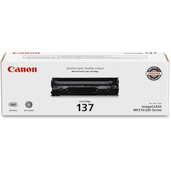 Canon Cartridge 137 Original Laser Toner Cartridge Black
