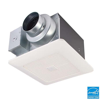 Image for Panasonic Whisperceiling® Dc Fan With Smartflow™ And Motion Sensor, 50-80-110 CFM Estar from HD Supply
