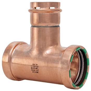 Image for Quickfitting Surepress® 2-1/2" X 2-1/2" X 2" Press Copper Reducing Tee Fitting from HD Supply