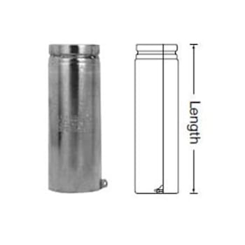Image for Selkirk 5 In. X 18 In. Round Type B Double-Wall Gas Vent Pipe from HD Supply