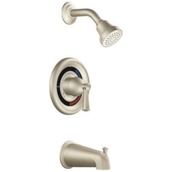 Image for Cleveland Faucet Group Capstone™ Cycling Tub/shower Trim (Brushed Nickel) from HD Supply