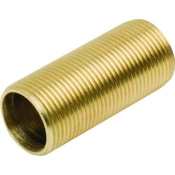 Image for Generic Replacement for Union Brass Nipple 9/16" D x 1-1/2" L from HD Supply